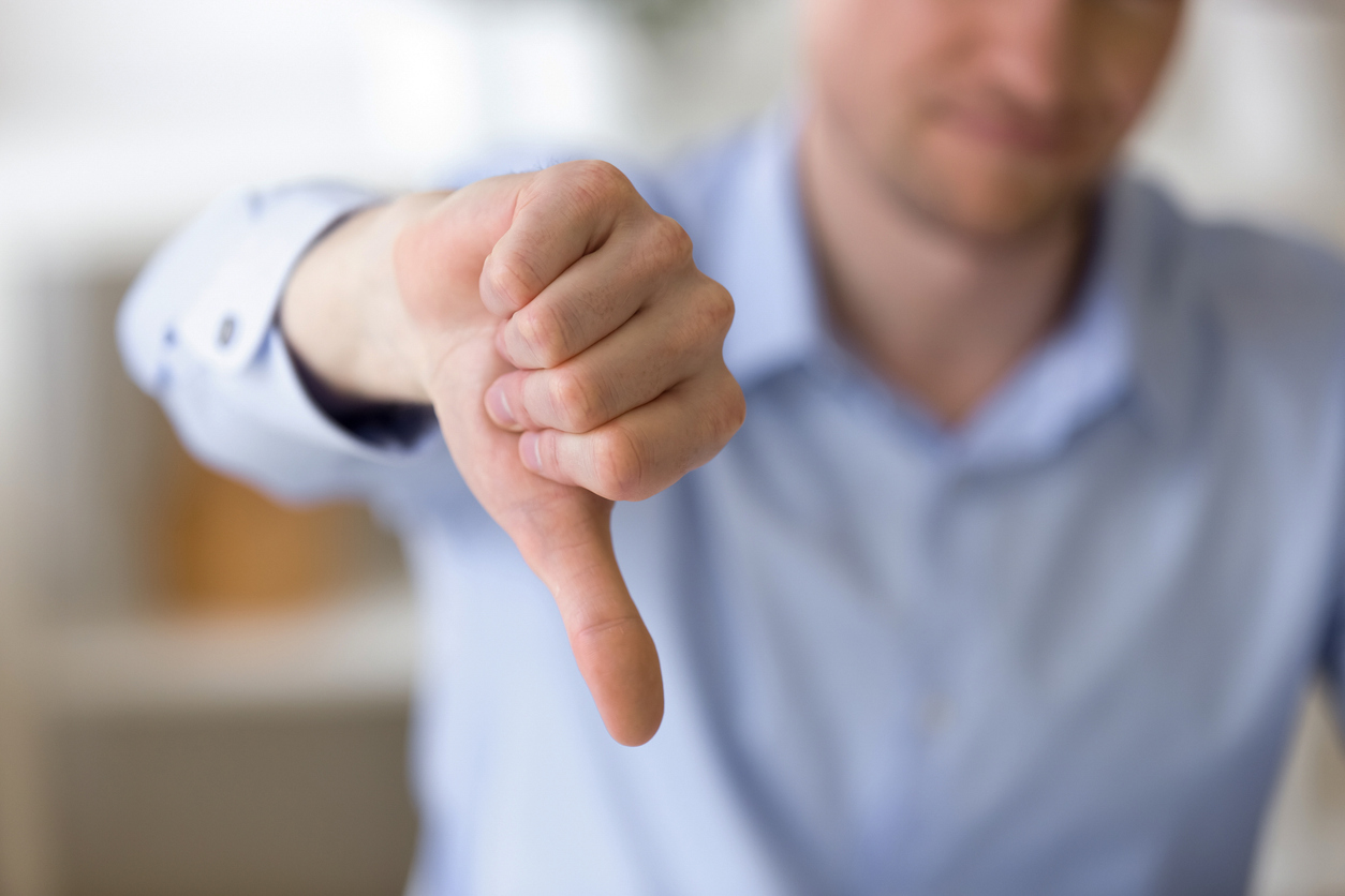 A hacked website erodes customer trust