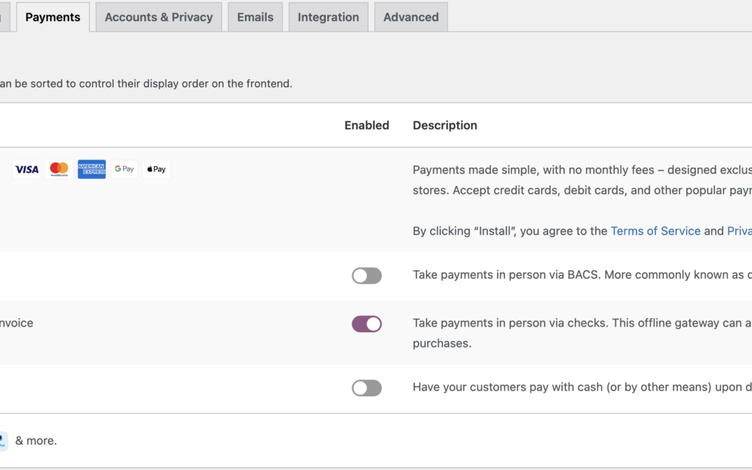Pay by Invoice WooCommerce Setup